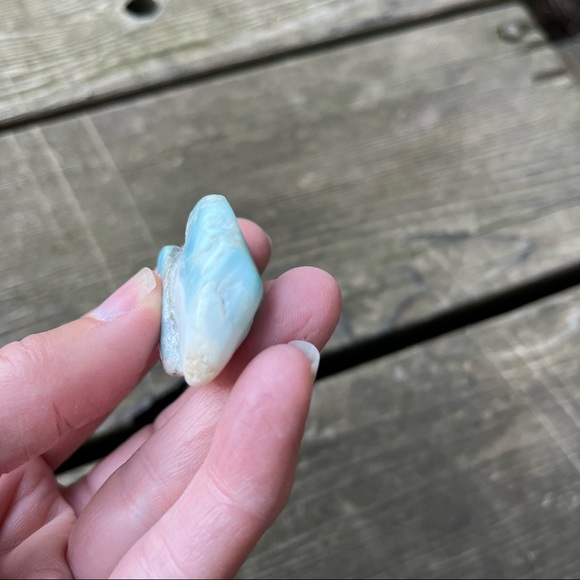 Larimar Gemstone Tumbled Rare Stone - Picture 13 of 16